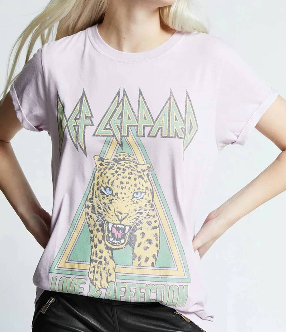NEW RECYCLED KARMA def leopard tee in pink